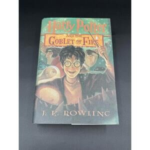 Harry Potter and the Goblet of Fire by J. K. Rowling 2000 HardCover w Dustjacket
